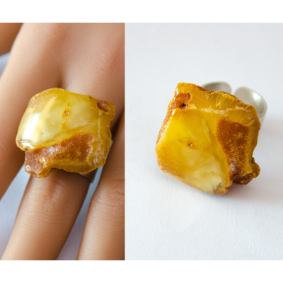 Ring Bernstein Silber 925...