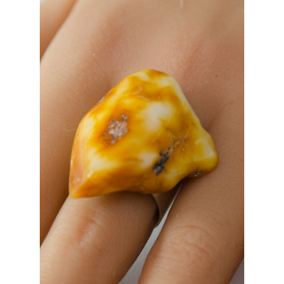 Ring Bernsteinsmuck GELB...