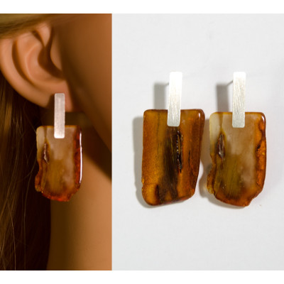 Ohrringe Bernstein...
